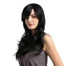 New Natural Black Long New Fashion Human Hair Women Girls Short Curly Full Hair Wig Daily Party Cosplay Wigs