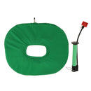Comfortable Donut Inflatable Chair Cushion Wheelchair Hemorrhoid Seat Pillow + Air Pump for Back Coccyx Tailbone Pain Lumbar Support