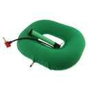 Comfortable Donut Inflatable Chair Cushion Wheelchair Hemorrhoid Seat Pillow + Air Pump for Back Coccyx Tailbone Pain Lumbar Support