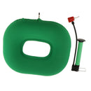 Comfortable Donut Inflatable Chair Cushion Wheelchair Hemorrhoid Seat Pillow + Air Pump for Back Coccyx Tailbone Pain Lumbar Support