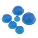 Set Of 12 Pieces Professional Silicone Suction Vacuum Cup Body Face Skin Massage Cellulite Cupping Kit