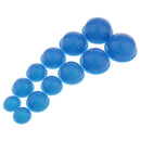 Set Of 12 Pieces Professional Silicone Suction Vacuum Cup Body Face Skin Massage Cellulite Cupping Kit