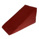 Artificial Leather Zipper Foam Wedge Pillow Elevation Cushion For Foot Legs Support Washable Cover Bedsore Relief 17x7.9x7.9