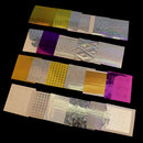 33 Sheets Nail Art 3D Stencils Vinyls - Varied Designs, Nail Stickers Guides Set
