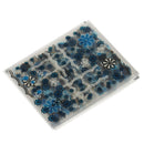 24 Patterns Nail Art 3D Adhesive Butterfly Stickers Transfer Decals Wraps Manicure Decoration DIY