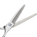 Stainless Steel Professional Barber Salon Hair Cutting Thinning Scissors Shears Hairdressing Tools with Finger Rest Holder 6.5