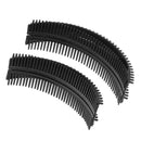 2 Piece Women Volume Increase Princess Girls Hair Combs Head Bands Pad Fluffy Hair Clips Bun Maker