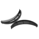 2 Piece Women Volume Increase Princess Girls Hair Combs Head Bands Pad Fluffy Hair Clips Bun Maker