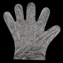 100 Pieces/Box Large Clear Plastic Disposable Gloves Industrial Restaurant Cleaning Cooking Safety Handling Salon Hair Dyeing Coloring