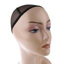 18 Inch ABS Female Mannequin Head Manikin Model Stand for Jewelry Hat Wig Scarves Display Showcase with Net Cap