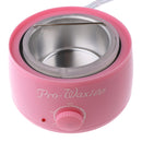 New Salon SPA Hair Removal Hot Paraffin Hard Wax Bean Warmer Waxing Heater Pot Machine Depilatory Pink