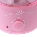 New Salon SPA Hair Removal Hot Paraffin Hard Wax Bean Warmer Waxing Heater Pot Machine Depilatory Pink