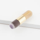 Natural Bamboo Wooden Handle Flat Top Buffer Face Foundation Loose Powder Contour Bronzer Makeup Brush Tool Dense Hair