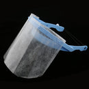 Adjustable Anti-Fog Full Face Eyes Shield With 10pcs Clear Detachable Protective Visors Plastic Film Masks