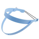 Adjustable Anti-Fog Full Face Eyes Shield With 10pcs Clear Detachable Protective Visors Plastic Film Masks