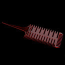 Professional Salon 3-Way Styling Microbraiding Sectioning Weave Highlights Coloring Balayage Dyeing Highlighting Comb Brush Random Color