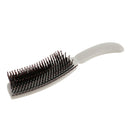 Professional Plastic Hair Brush Salon Styling Hairbrush Anti-Static Curling Long Hair Comb Frizz Free Nylon Bristle