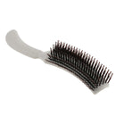 Professional Plastic Hair Brush Salon Styling Hairbrush Anti-Static Curling Long Hair Comb Frizz Free Nylon Bristle