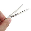 Black Hairdressing Hair Claw Section Clip Clamps U Shape Stick Bobby Pins Hairpin Set Grips Kit with Storage Box