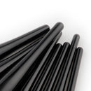 Set of 8 Pieces Black Facial Eyes Foundation Powder Cream Blush Contour Concealer Makeup Brushes Beauty Comestic Tools
