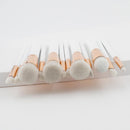 Professional 12pcs Makeup Brushes Set Powder Foundation Eyeshadow Blush Contour Cosmetic Tool White