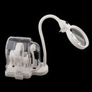 DESKTOP HANDHELD MULTIFUNCITONAL LED Helping Hand Magnifying Glass Handheld Magnifier 2.5X 5X 16X 90MM 75MM 37MM EU Plug