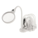 DESKTOP HANDHELD MULTIFUNCITONAL LED Helping Hand Magnifying Glass Handheld Magnifier 2.5X 5X 16X 90MM 75MM 37MM EU Plug