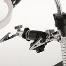 Hand Free LED Helping Hand Magnifying Magnifier Glass with Modeling Iron Stand Holder Clamp Clips CAN BE USE AS HANDHELD GLASS 2.5X 5X 16X EU Plug
