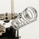 Metal Helping Hand Magnifying Glass 3X Soldering Modeling Stand Magnifier Station