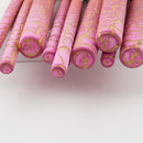 Set of 10 Pieces Fashion Makeup Brushes Facial Eyes Powder Foundation Blush Contour ComeStic Tools Fan Brush