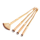 4pcs Professional Fashion Eyes Face Makeup Brushes Set Powder Foundation Blush Contour Cosmetic Kits