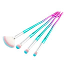 4pcs Fashion Professional Eyes Makeup Brushes Set Eyeshadow Powder Blush Contour Lip Cosmetic Kits