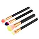 Black Face Kabuki Blush Foundation Loose Powder Makeup Blush Comestic Brush