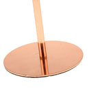 Rose Gold Iron Mannequin Head Hat Cap Helmet Toupee Rack Stand Wig Storage Holder Display