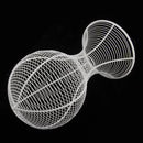 Stable Metal Hat Cap Helmet Rack Hair Wig Holder Storage Display Stand for Home Shop Decor White