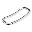 1 Pair 13 Inch 304 Stainless Steel Push Pull Door Handle Exterior Barn Door Pull Handle