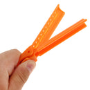 Lot of 30pcs Plastic Salon Hairdressing Hair Pin Curly Hair Clips Sectioning Pinning Curling Grips Hairpins Set Kit Orange