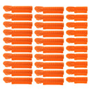 Lot of 30pcs Plastic Salon Hairdressing Hair Pin Curly Hair Clips Sectioning Pinning Curling Grips Hairpins Set Kit Orange