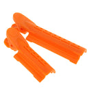 Lot of 30pcs Plastic Salon Hairdressing Hair Pin Curly Hair Clips Sectioning Pinning Curling Grips Hairpins Set Kit Orange
