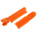 Lot of 30pcs Plastic Salon Hairdressing Hair Pin Curly Hair Clips Sectioning Pinning Curling Grips Hairpins Set Kit Orange