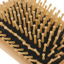 Professional Salon Barbers Home Wooden Paddle Detangling Smoothing Scalp Massage Hair Brush Pins Hairbrush Hairdressing Comb Large Square