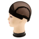 Stretchable Women Lady Hair Wig Cap Weaving Mesh Net Making Wigs Snood Hairnet Accessories Band Black