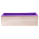 Silicone Soap Loaf Mold DIY Wooden Lid Box Pine Soap Cutter Slicer Tools Kit