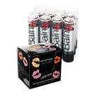 12 Pieces Red Shimmer Lipstick Lip Gloss Makeup Long Lasting Waterproof
