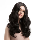 Soft Natural Synthetic Hair Wigs Black Long Women Curly Wavy Wig Heat Resisitant Thick Fluffy Cosplay Party Costume Wigs
