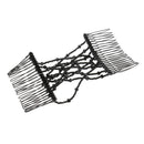 Beauty Black Bow Double Hair Combs Clips Hairstyling Design Tool for Women Girls Party Hair Decorations