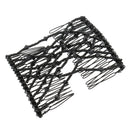 Beauty Black Bow Double Hair Combs Clips Hairstyling Design Tool for Women Girls Party Hair Decorations