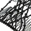 Beauty Black Bow Double Hair Combs Clips Hairstyling Design Tool for Women Girls Party Hair Decorations