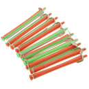 Lots 80 Pieces Assorted Sized Plastic Cold Wave Perm Rod Hair Hairdressing Curler Styling DIY Curling Rollers Set