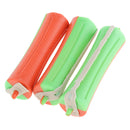 Lots 80 Pieces Assorted Sized Plastic Cold Wave Perm Rod Hair Hairdressing Curler Styling DIY Curling Rollers Set